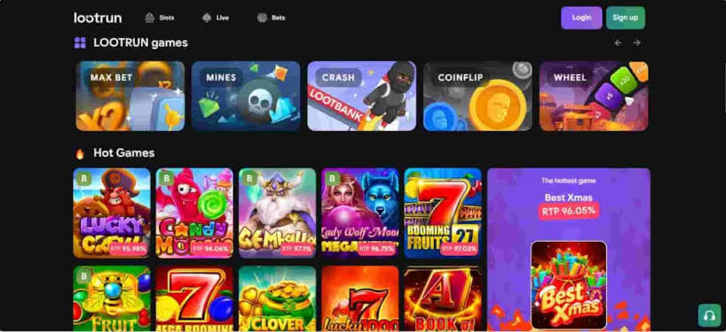 LootRUn Casino — Погружение в мир онлайн-гейминга