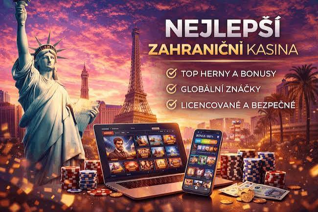 Zahraniční casino bonus bez vkladu - Jak získat výhody