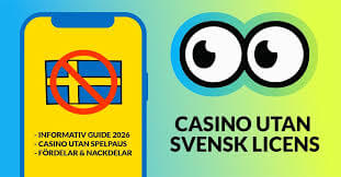 Online Casino Utan Svensk Licens - Alternativ för Spelare i Sverige